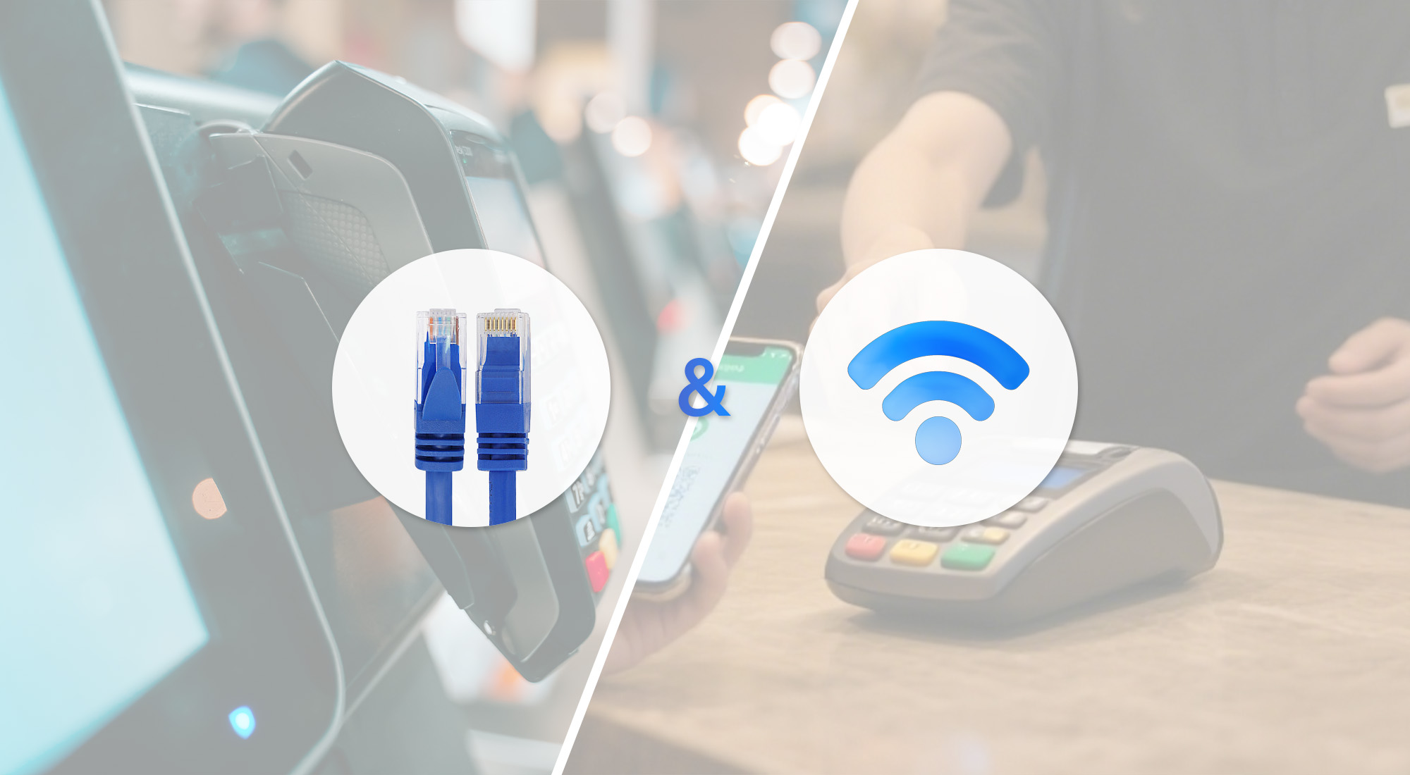 systemy POS do internetu przez Ethernet i Wi-Fi
